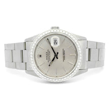 Load image into Gallery viewer, Rolex DateJust, Stainless Steel, Silver Dial, Oyster Bracelet, 36mm