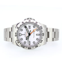 Load image into Gallery viewer, Rolex Explorer II, Stainless Steel, White Dial, 42mm

