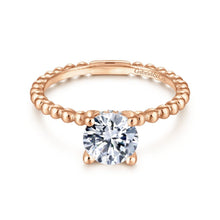 Load image into Gallery viewer, 14KT Rose Gold Solitaire Ring
