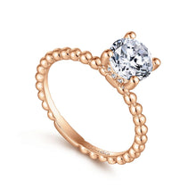 Load image into Gallery viewer, 14KT Rose Gold Solitaire Ring
