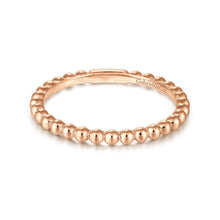 Load image into Gallery viewer, 14KT Rose Gold Band
