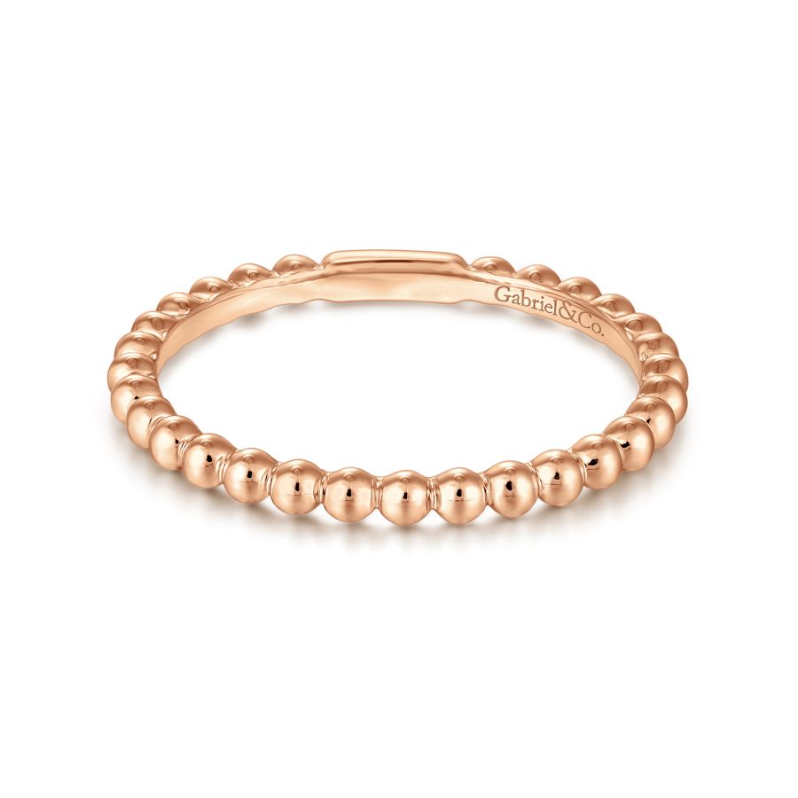 14KT Rose Gold Band