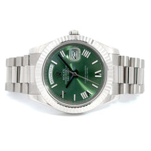 Load image into Gallery viewer, Rolex Day-Date II, President, 18KT White Gold, Custom Mint Green Dial, 41mm
