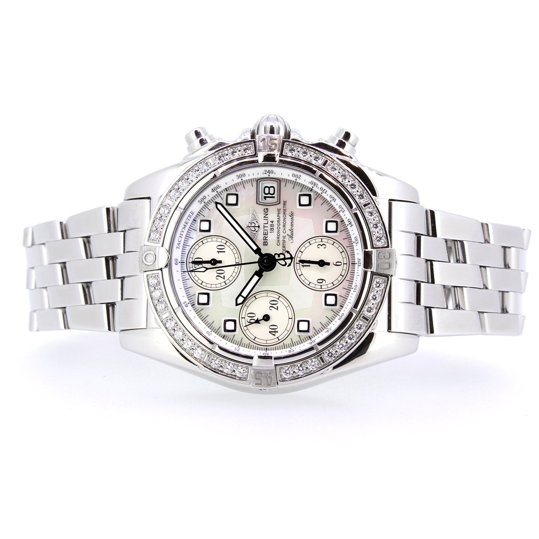 Breitling Windrider Cockpit, Diamond Bezel, 39mm