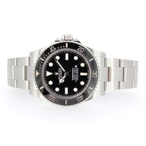 Rolex Submariner, Stainless Steel, Black Dial and Bezel, 41mm