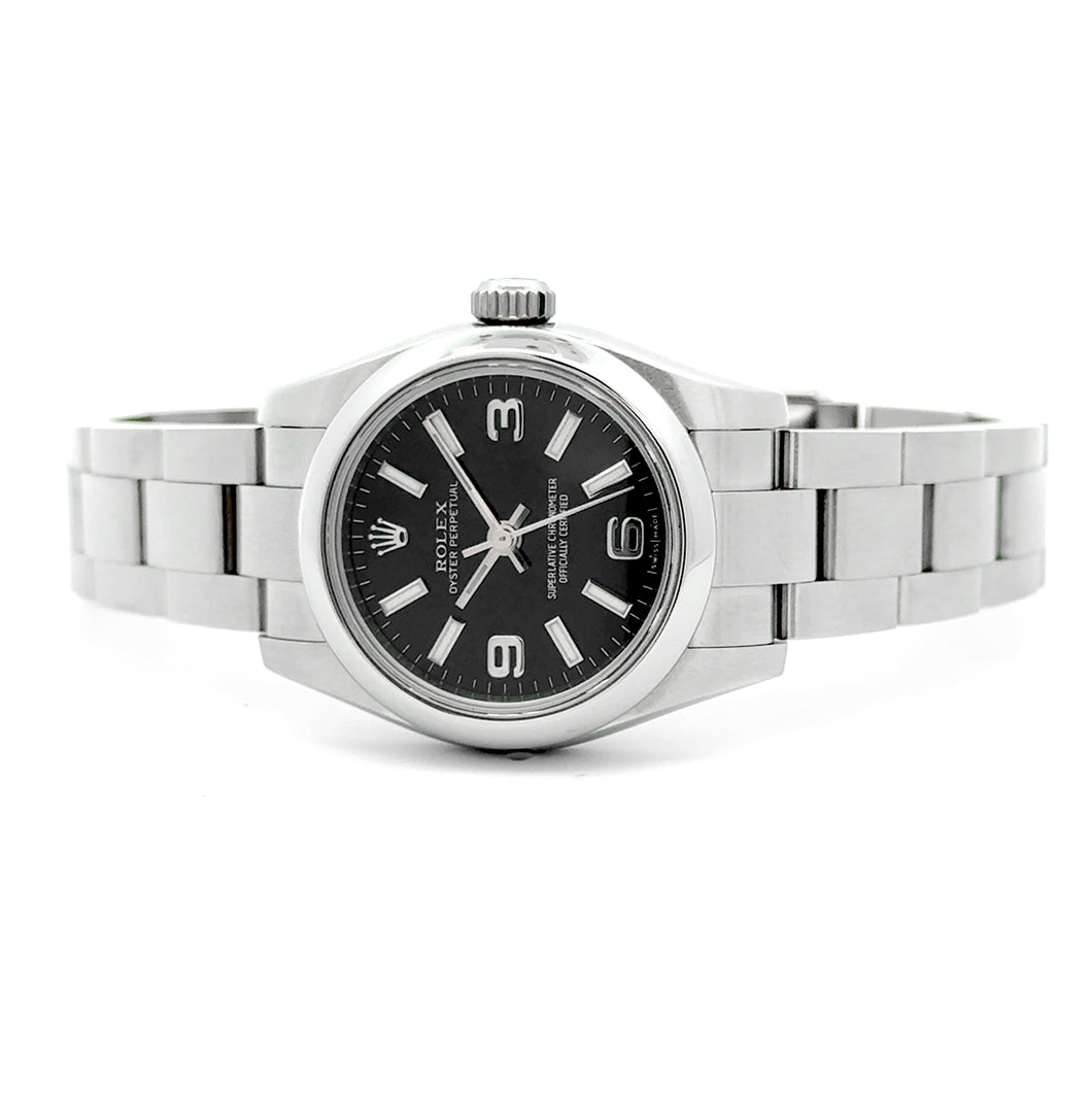 Preowned stainless steel Rolex Oyster Perpetual, 26mm, with ...