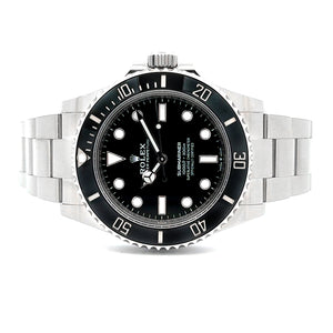 Rolex Submariner, Stainless Steel, Black Dial and Bezel, 41mm
