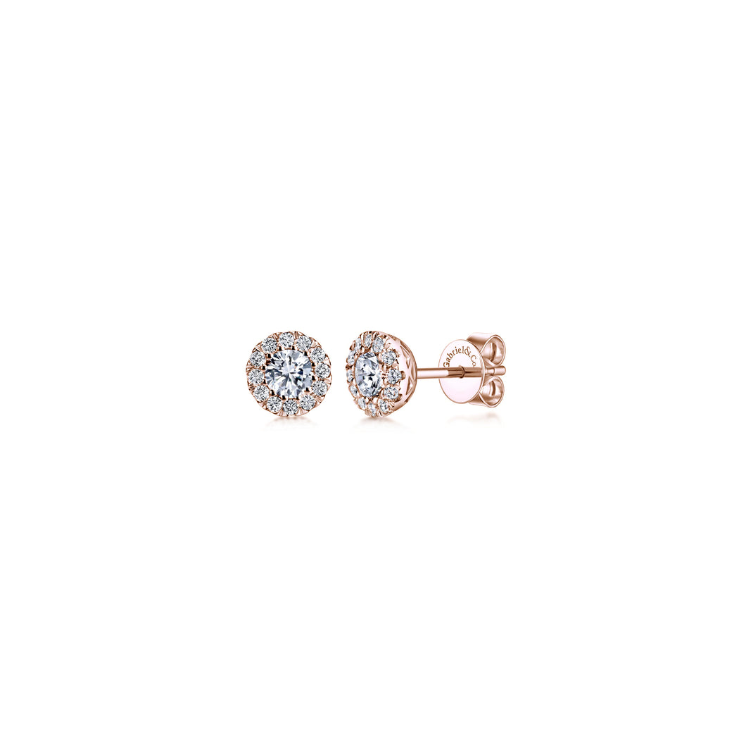 14KT Rose Gold Earrings