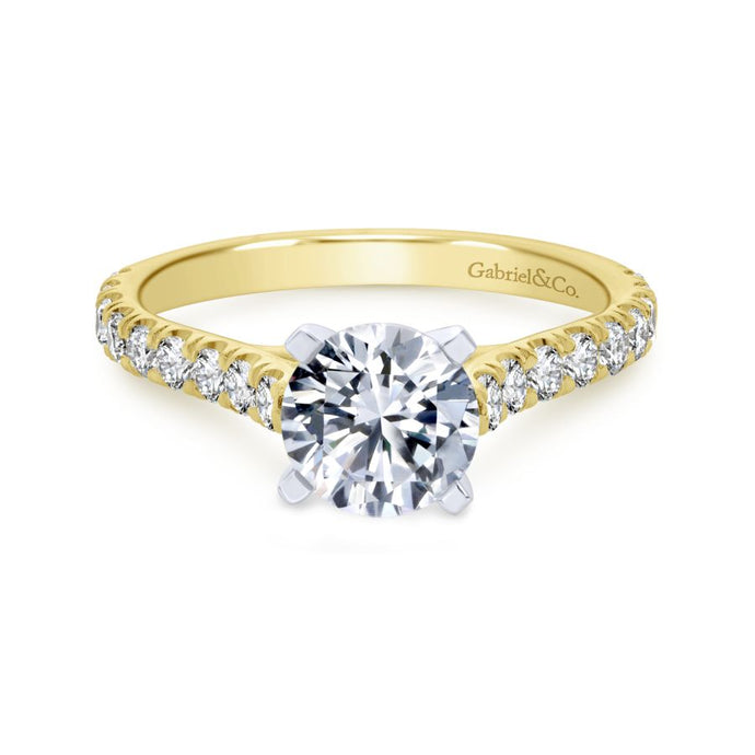 14KT Yellow Gold Engagement Ring
