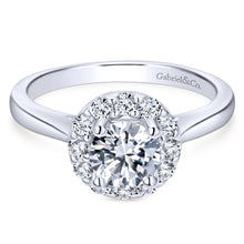 Load image into Gallery viewer, 14KT White Gold Engagement Ring
