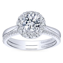Load image into Gallery viewer, 14KT White Gold Engagement Ring
