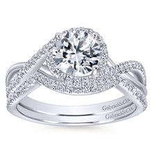 Load image into Gallery viewer, 14KT White Gold Engagement Ring
