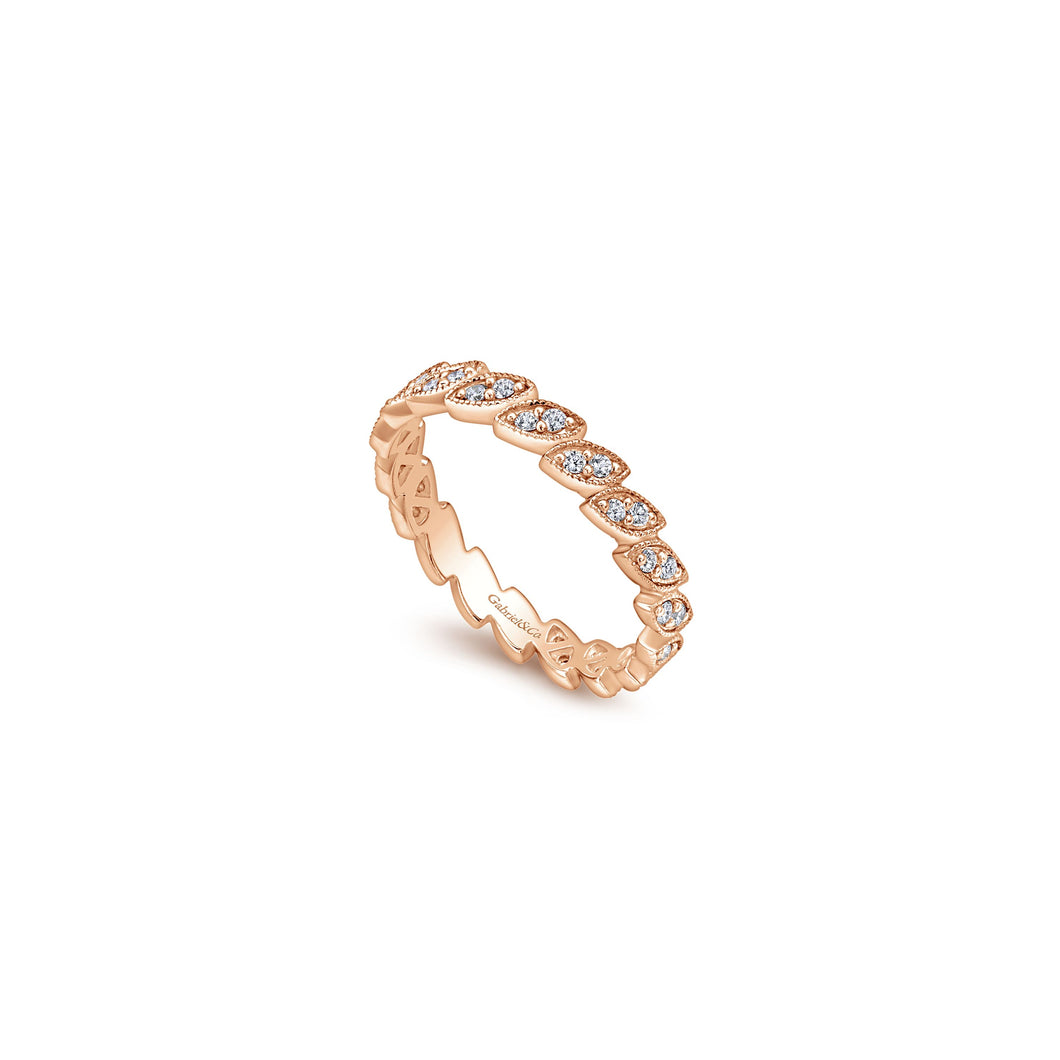 14KT Rose Gold Band