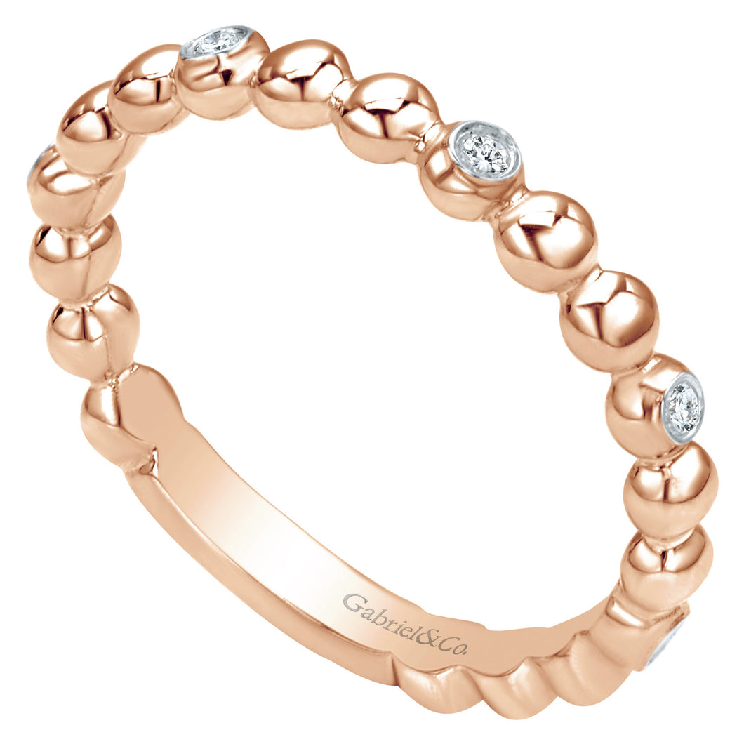 14KT Rose Gold Band