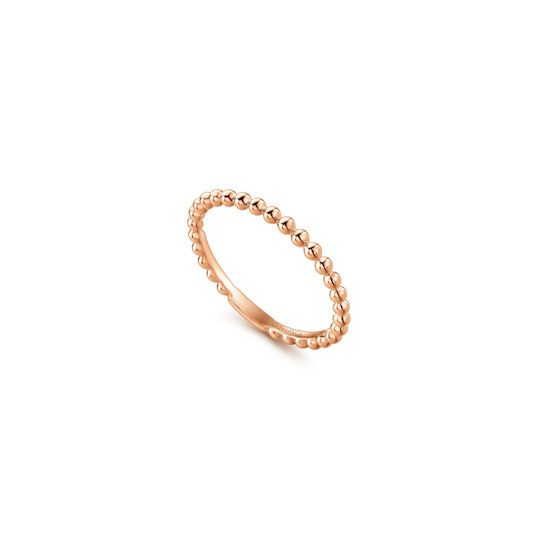 14KT Rose Gold Band