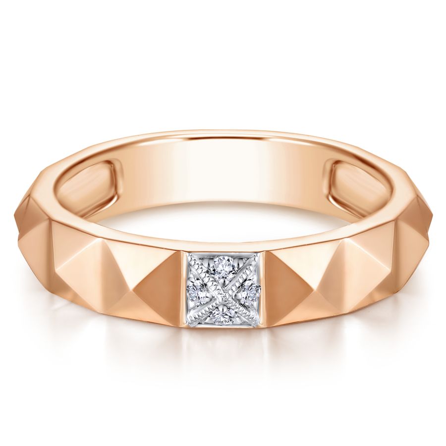 14KT Rose Gold Band