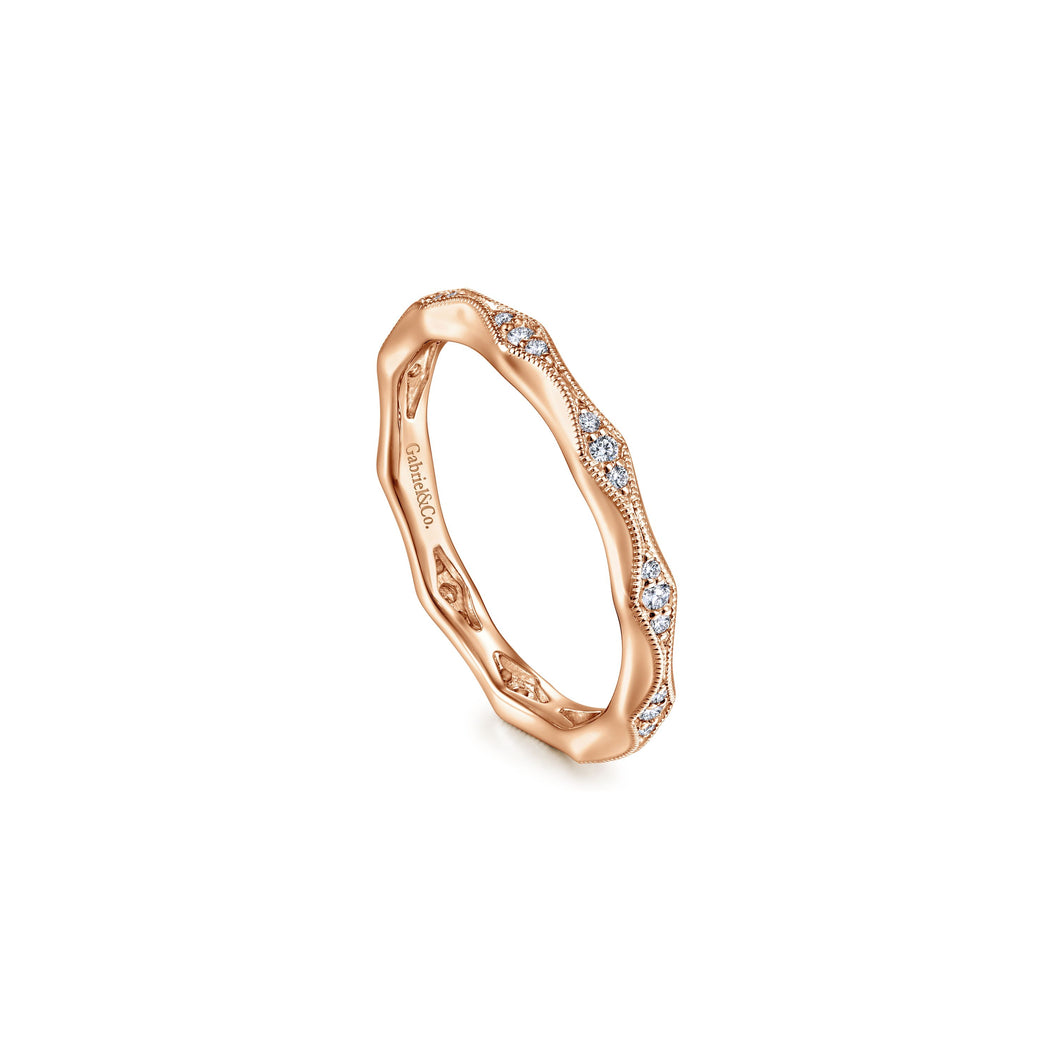 14KT Rose Gold Band