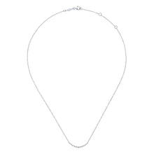 Load image into Gallery viewer, 14KT white gold necklace with 0.26ctw round diamonds, H/I-SI...
