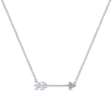 Load image into Gallery viewer, 14K White Gold Fashion Necklace, 0.02ctw, H/I-SI

