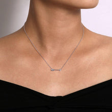 Load image into Gallery viewer, 14K White Gold Fashion Necklace, 0.02ctw, H/I-SI

