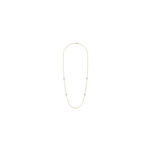 14KT White and Yellow Gold Two-Tone Necklace