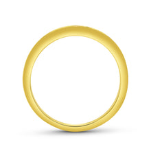 Load image into Gallery viewer, 14KT yellow gold channel set band with 0.46ctw baguette diam...
