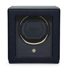 Load image into Gallery viewer, WOLF Cub Collection watch winder with cover and lock-in cuff...
