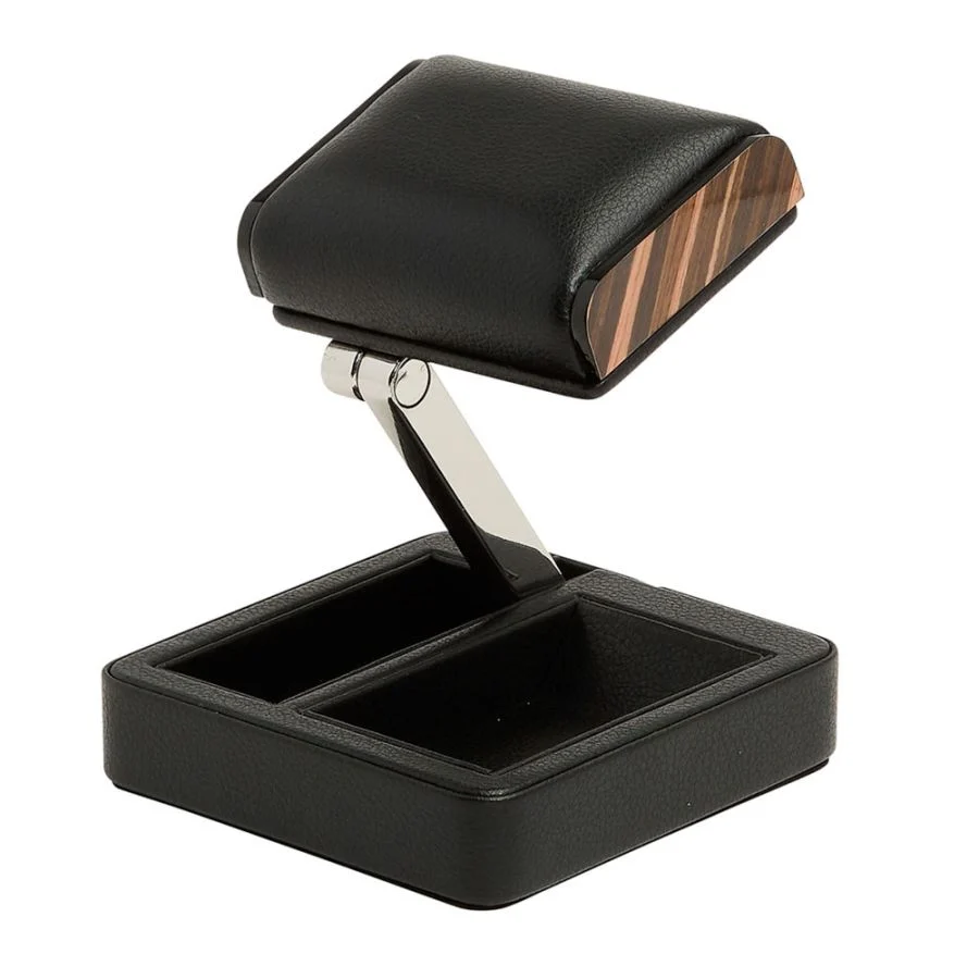 WOLF Roadster collection, single travel watch stand, black