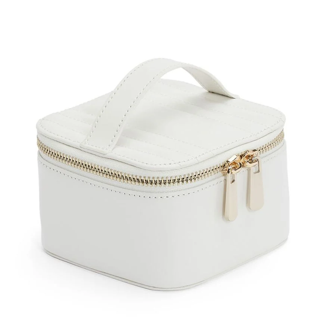 WOLF Maria zip cube, white