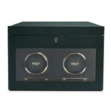 Load image into Gallery viewer, WOLF British Racing double winder, with storage and travel c...
