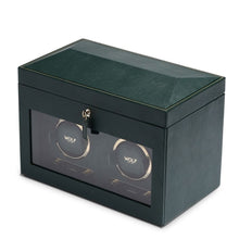 Load image into Gallery viewer, WOLF British Racing double winder, with storage and travel c...
