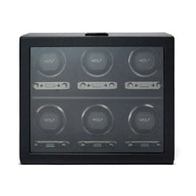 Load image into Gallery viewer, British Racing 6 Piece Watch Winder - Black
