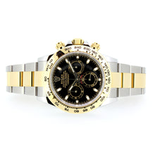 Load image into Gallery viewer, Rolex Daytona, Steel and 18KT Yellow Gold, Black Dial, 40mm
