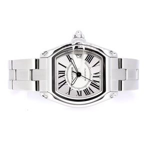 Cartier Roadster, Silver Dial, 37x44mm