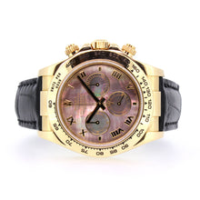 Load image into Gallery viewer, Rolex Daytona, 18KT Yellow Gold, Black Mother of Pear, 40mm
