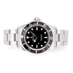 Rolex Submariner, Stainless Steel, Black Dial and Bezel, 40mm