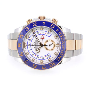 Rolex Yacht-Master II, Stainless Steel and 18KT Rose Gold, Mercedes Hands, 44mm